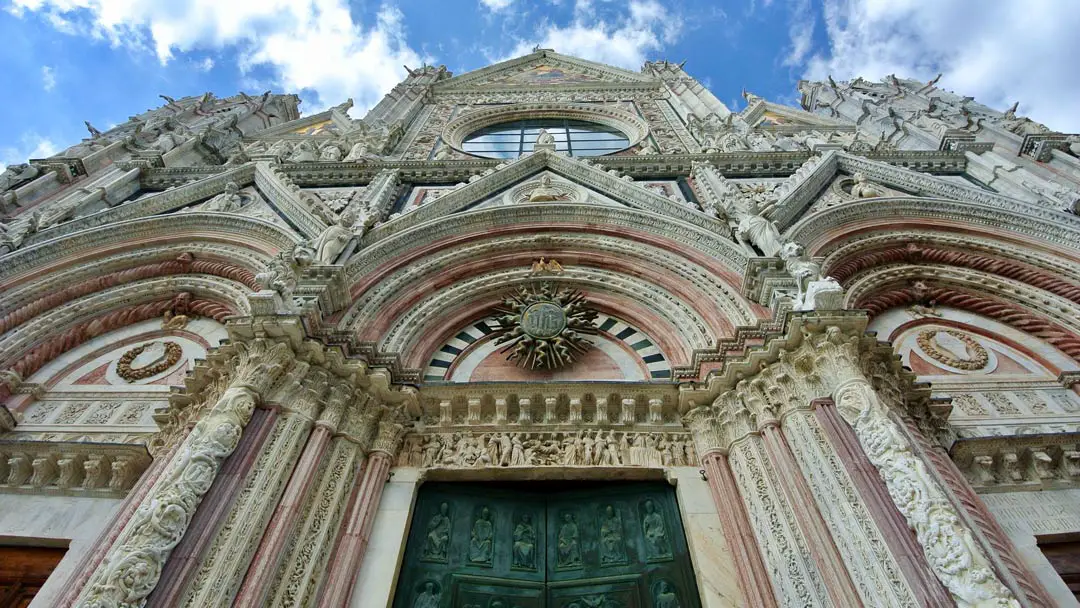 Außenfassade Dom Siena