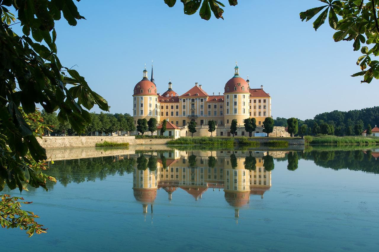 Sachsen Schloss Moritzburg