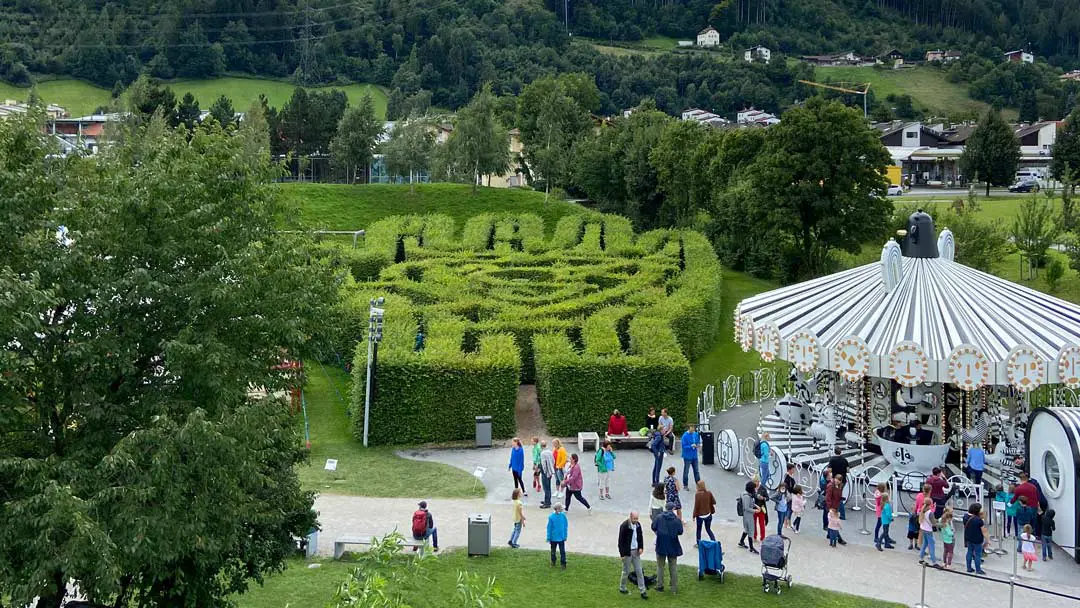 swarovski kristallwelten garten