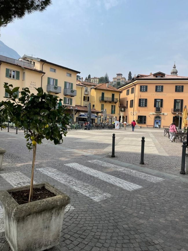 Comer See Piazza Menaggio