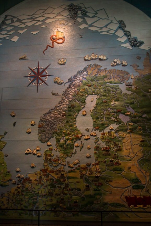 Vasa Museum Karte von Skandinavien