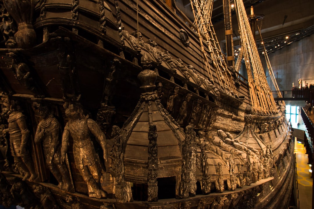 Vasa Museum Schiff außen