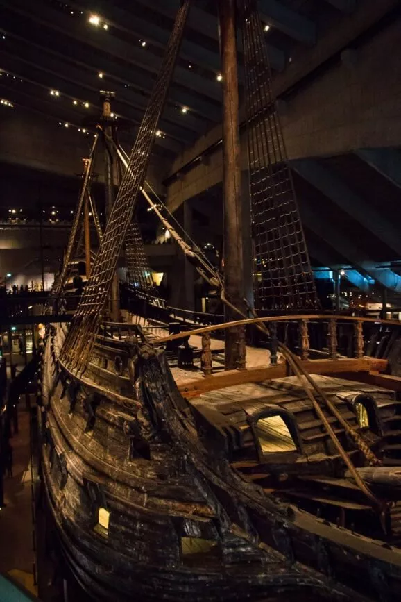 Vasa Museum Schiffsdeck
