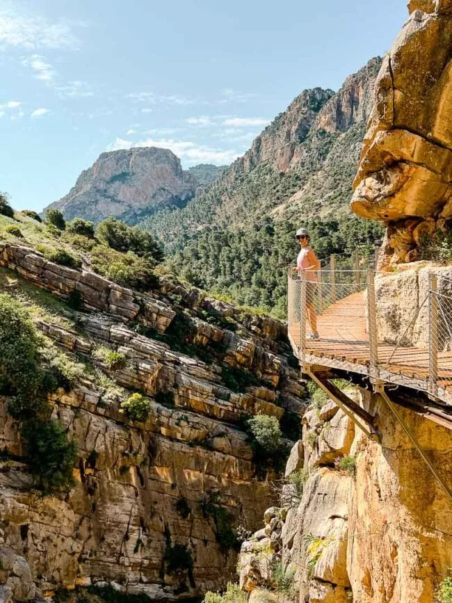 andalusien caminito del rey aussicht andalusien caminito del rey aussicht