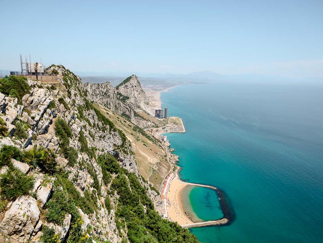 andalusien gibraltar oharas battery ausblick