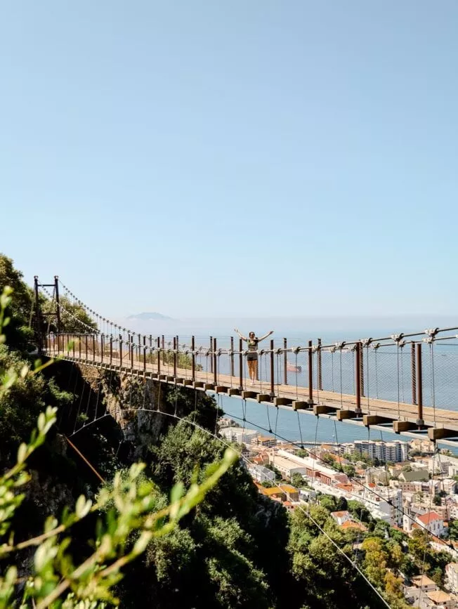 andalusien gibraltar suspension bridge andalusien gibraltar suspension bridge