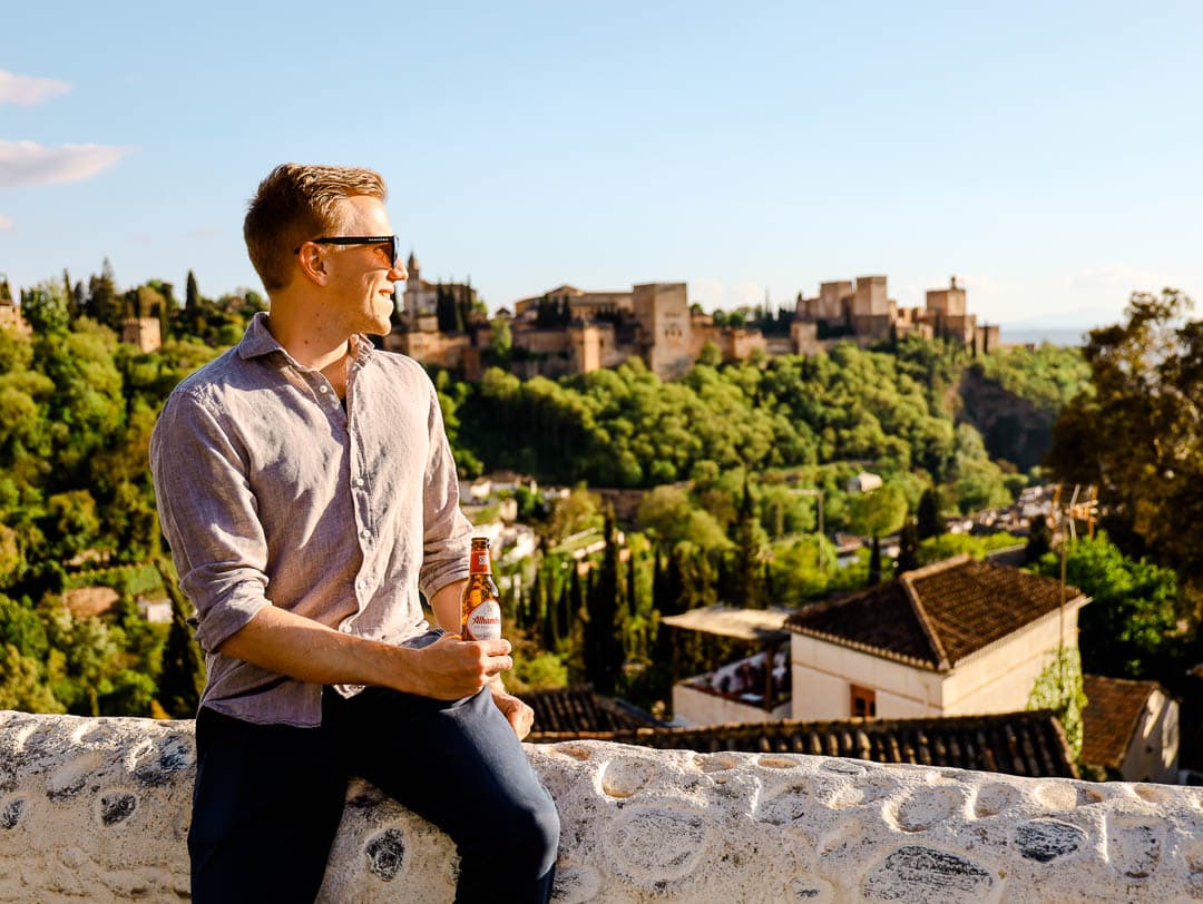 andalusien granada aussicht alhambra el albaicin