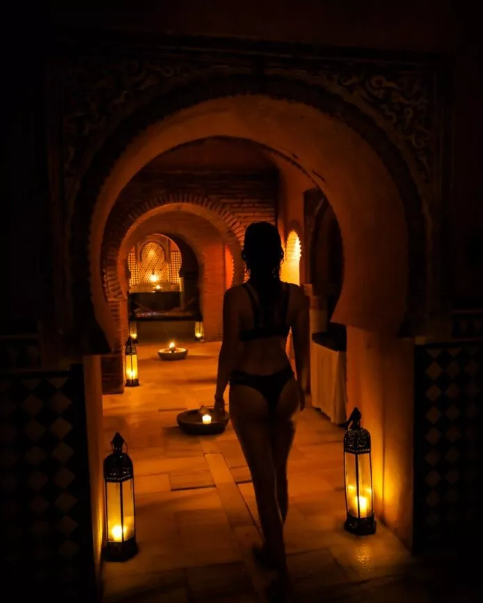 Andalusien granada hamam