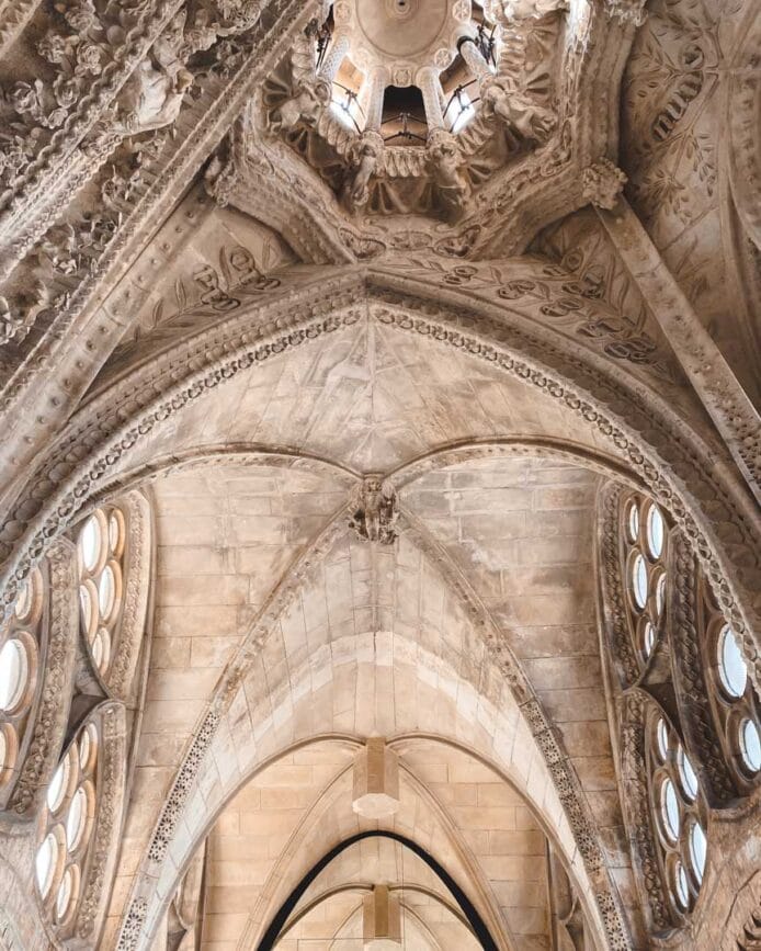 barcelona sagrada familia baustil