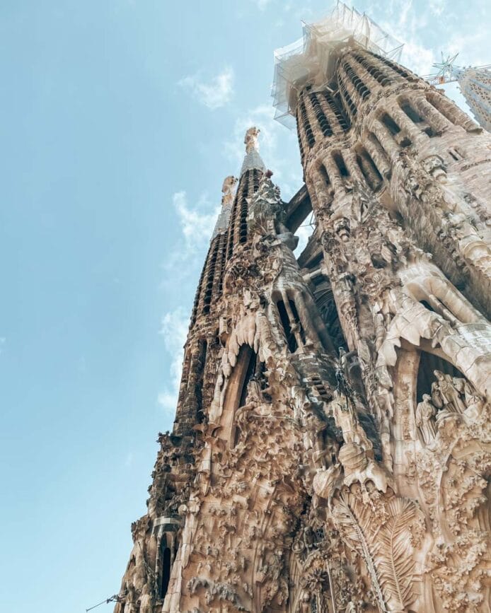 sagrada familia barcelona aussenfassade
