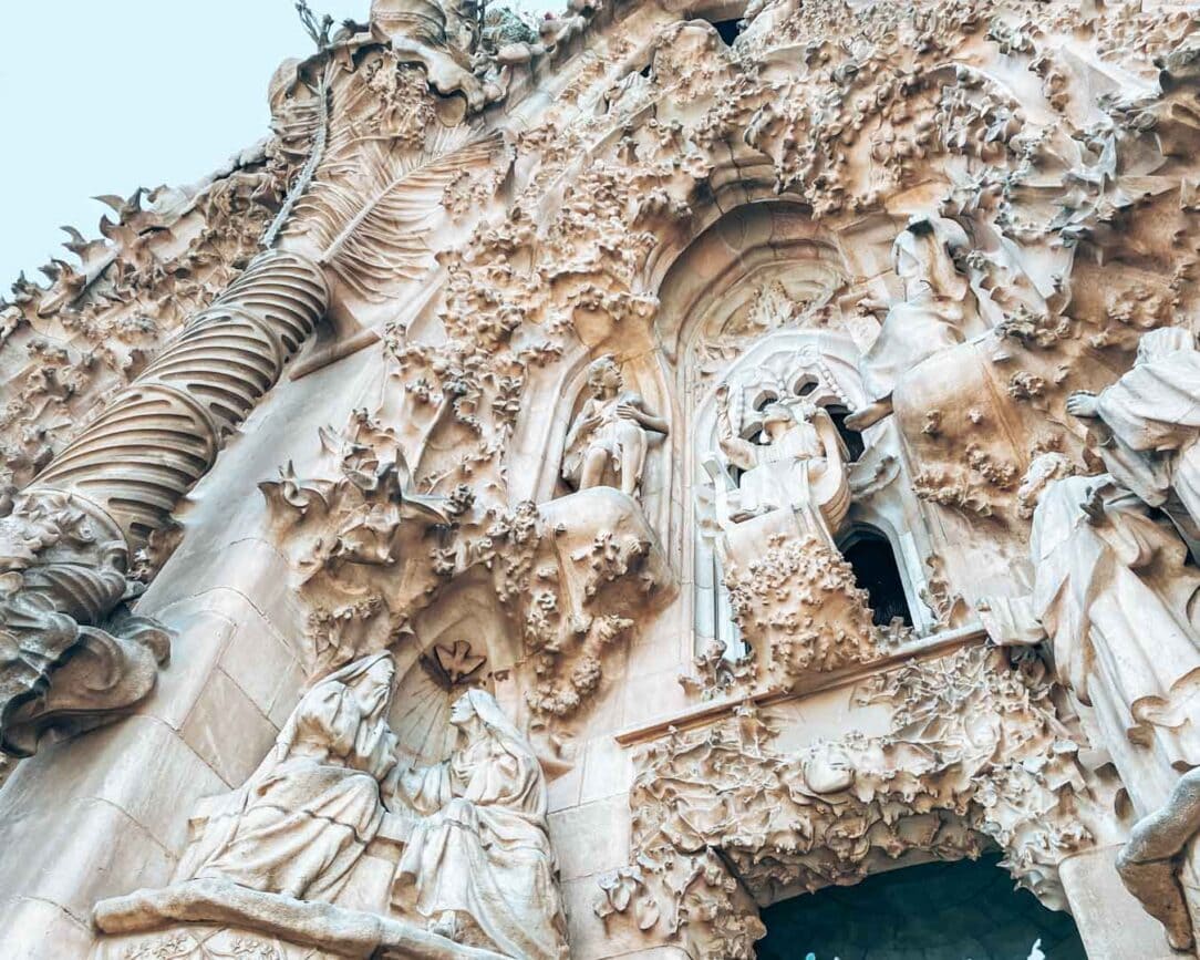 sagrada familia barcelona geburtsfassade