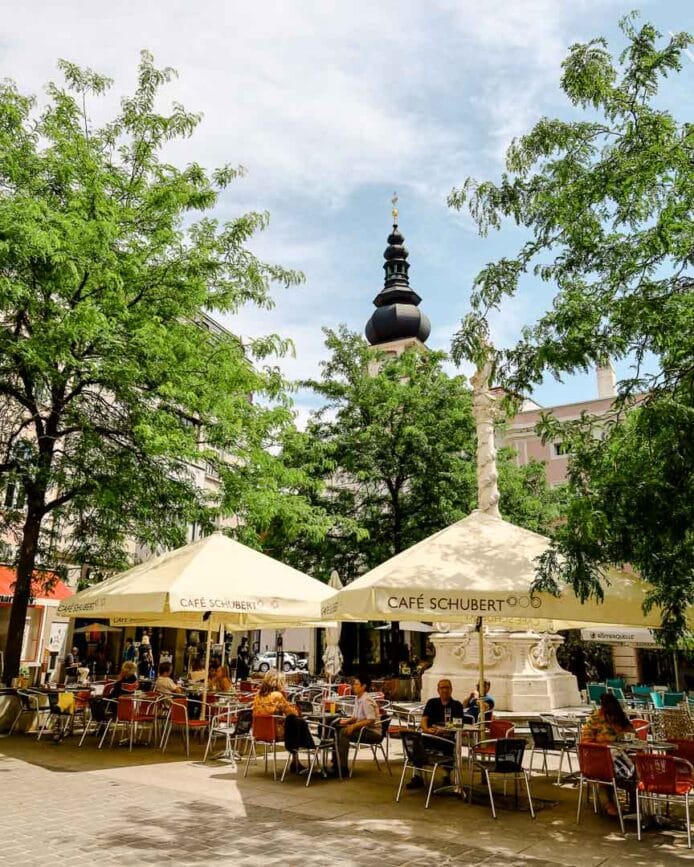 st pölten altstadt herrenplatz