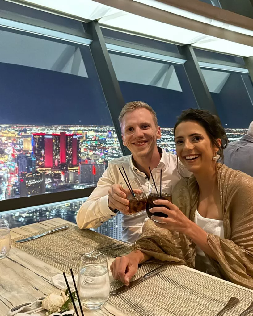Ausblick vom Top of the World Restaurant in Las Vegas