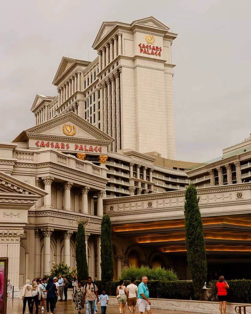 Außenansicht Caesars Palace, Las Vegas