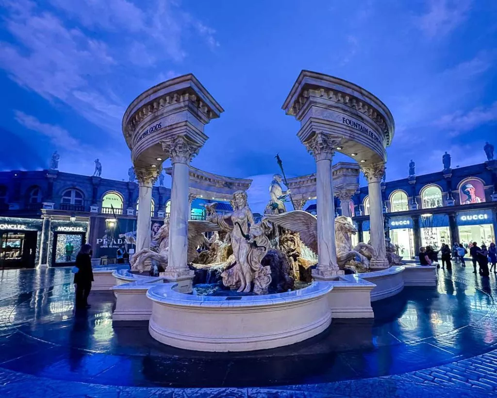 Brunnen im Caesars Palace, Las Vegas