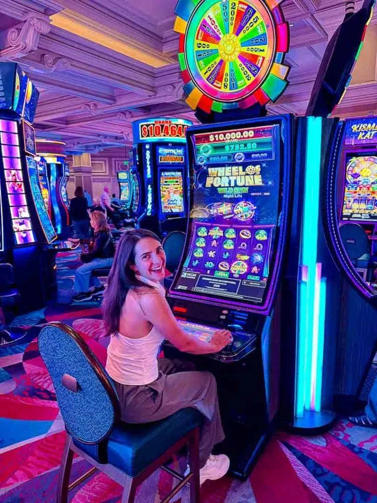 Casino im Paris Hotel in Las Vegas