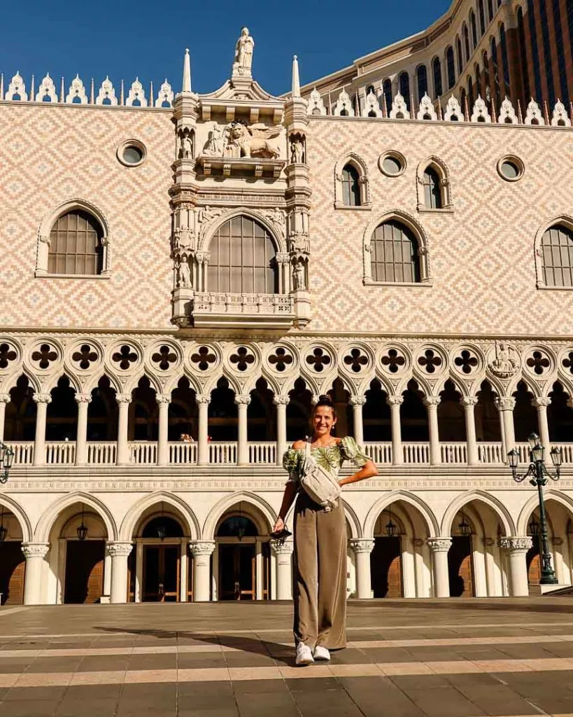 Dogenpalast Fassade im Venetian Hotel, Las Vegas