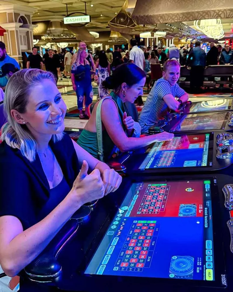 elektronisches Roulette in Las Vegas