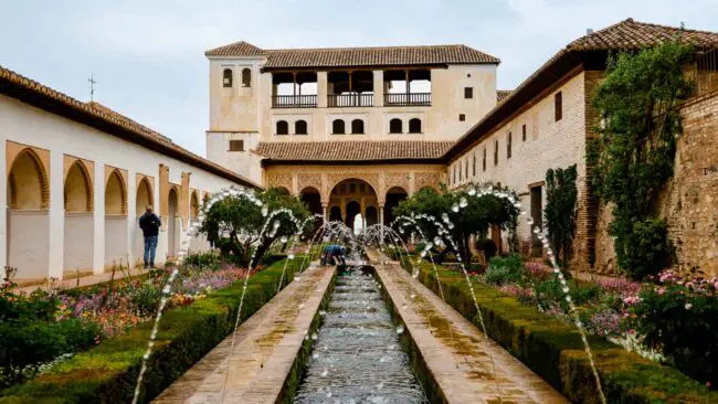 Granada Alhambra Generalife Innenhof