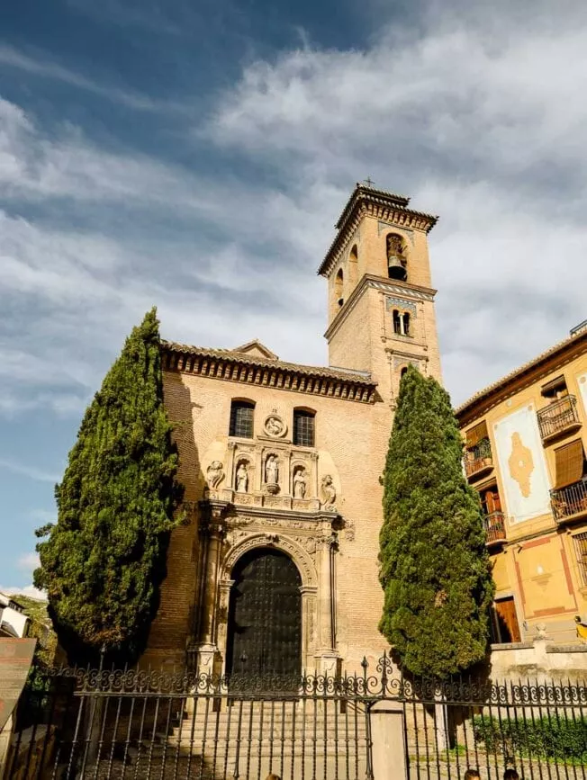 Granada Kirche Ingelsia de Santa Ana