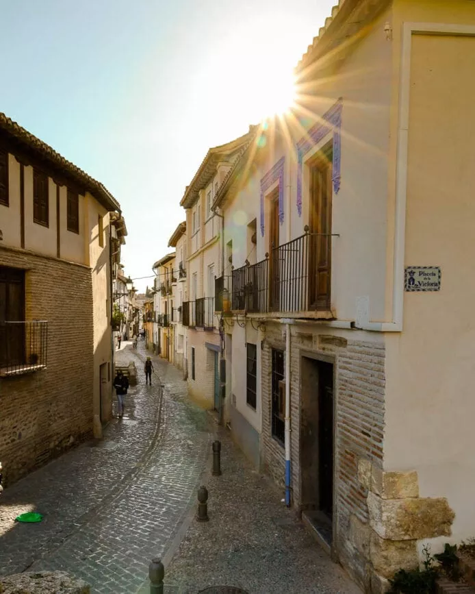 Granada Stadtviertel Sacromente