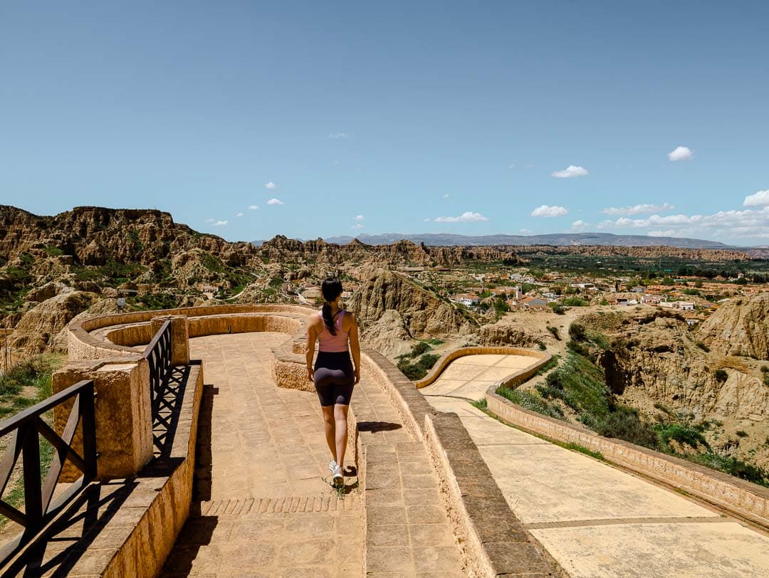 Guadix Aussichtspunkt Höhlenviertel