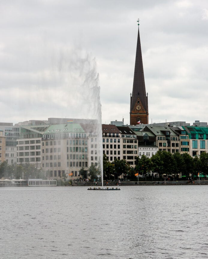 hamburg alsterfontäne