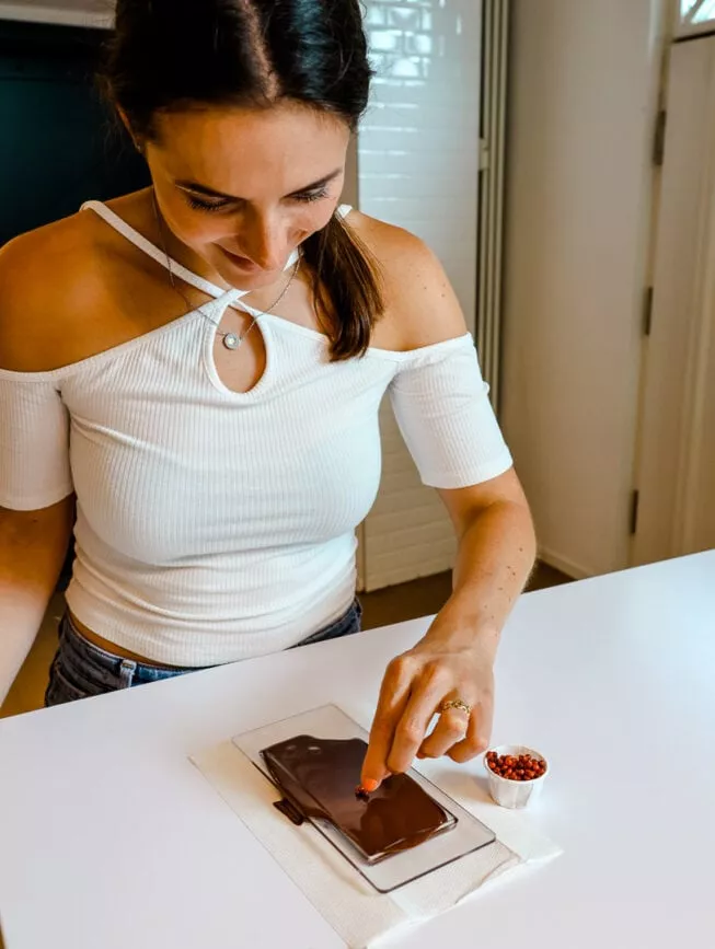 hamburg chocoversum Schokoladentafel selbst machen