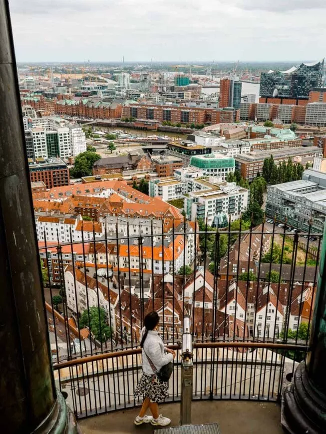 hamburg michel kirchturm aussicht 2