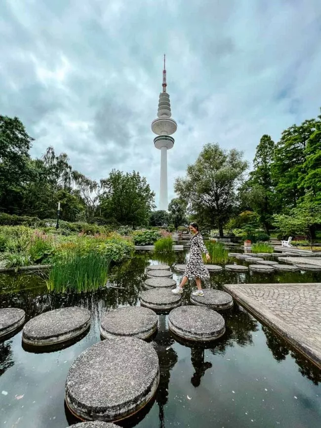 hamburg Planten un Blomen see
