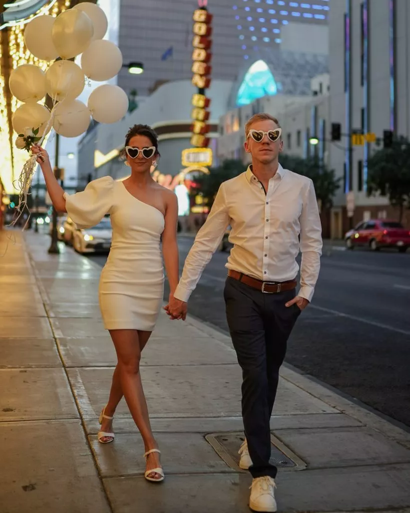 Hochzeits Fotoshooting im Fremont Viertel