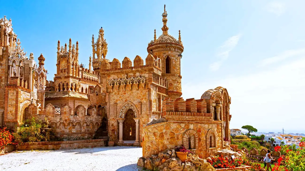 Castillo de Colomares in Spanien Malaga