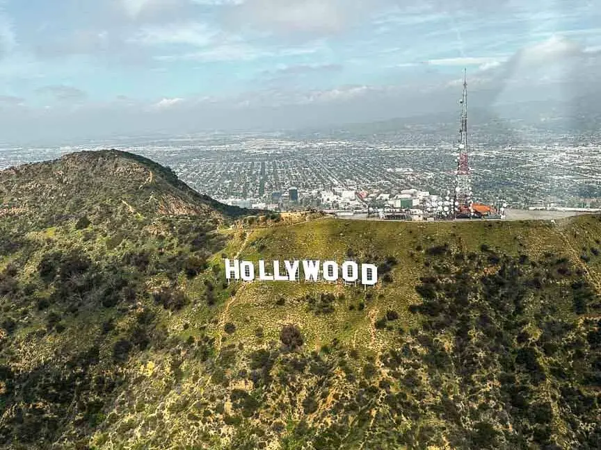 USA Westküste Sehenswürdigkeiten Hollywood Sign