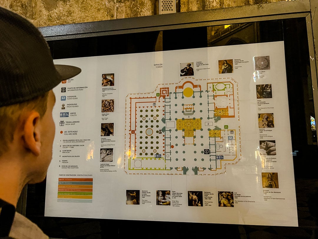 kathedrale in sevilla uebersicht