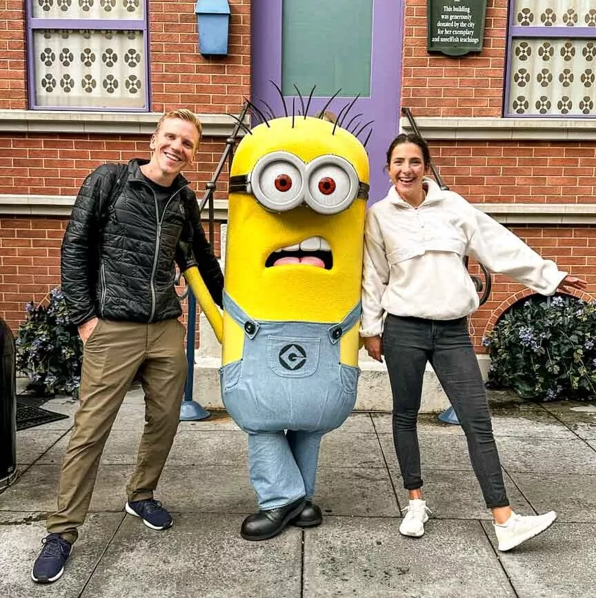 los angeles universal studio hollywood foto mit einem minion los angeles universal studio hollywood foto mit einem minion