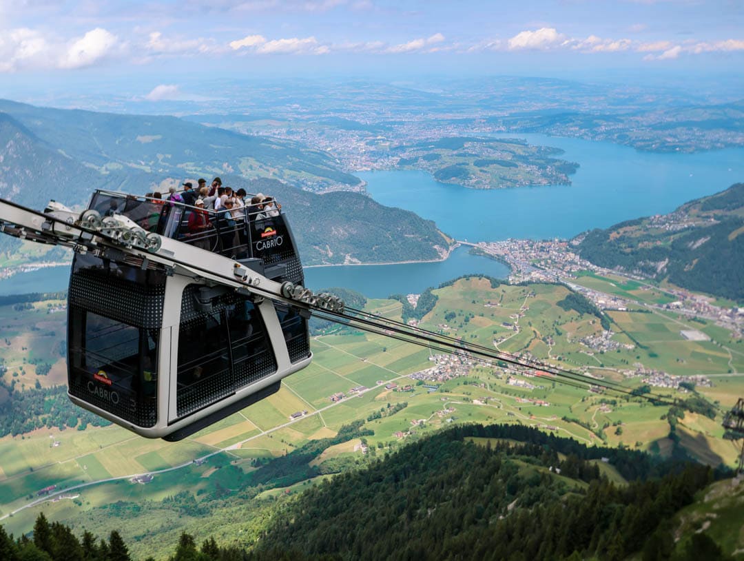 Luzern Engelberg CabriO-Bahn Stanserhorn