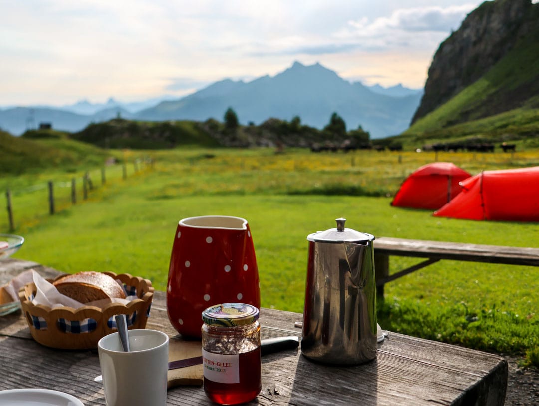 Luzern Engelberg Frühstück Alp Laucheren
