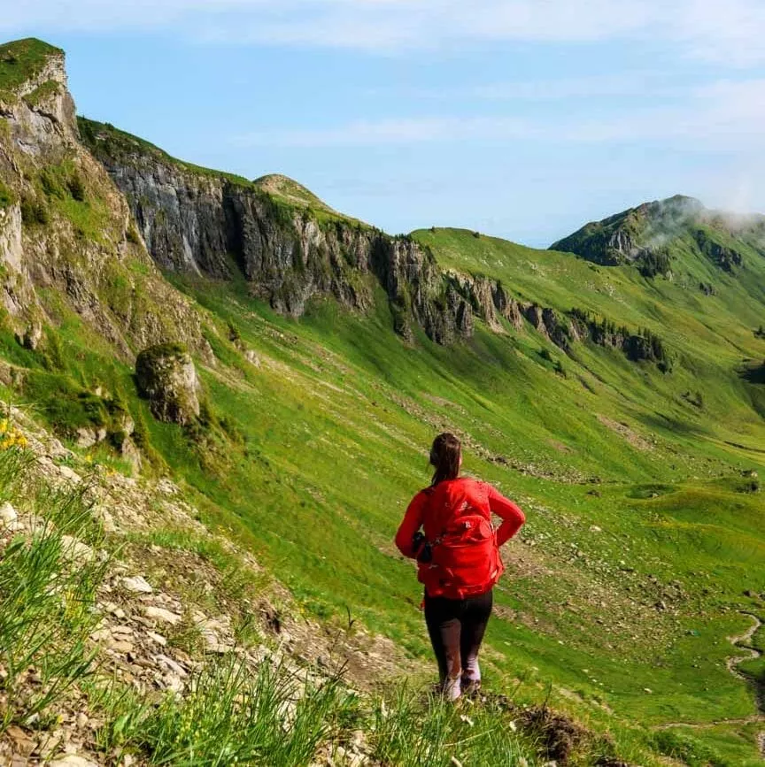 Luzern Engelberg Weg zur Alp Laucheren