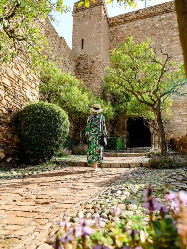 malaga alcazaba eingang