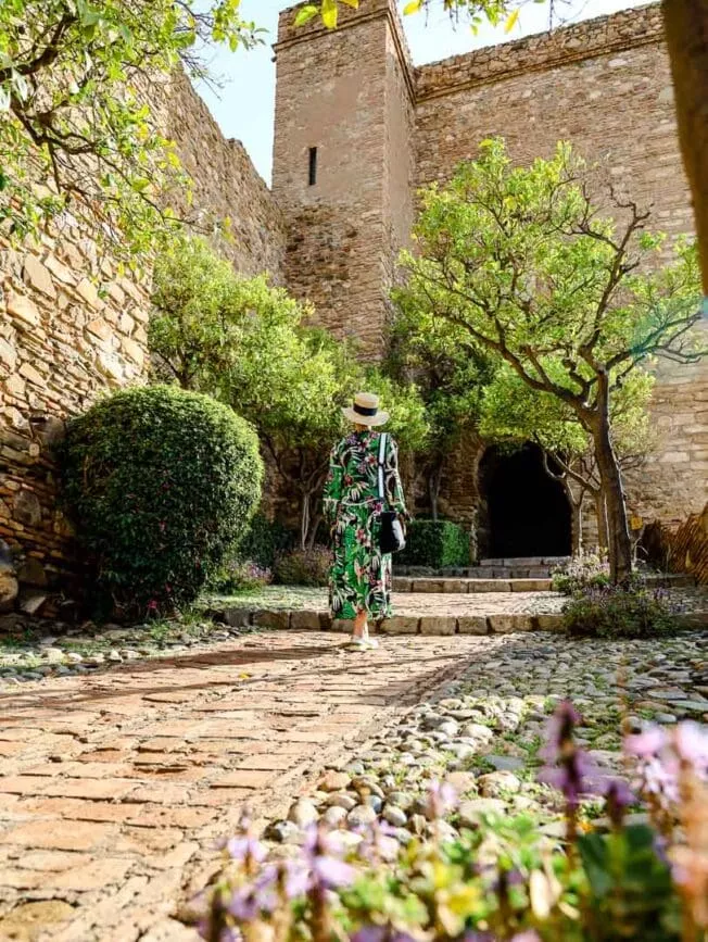 malaga alcazaba eingang