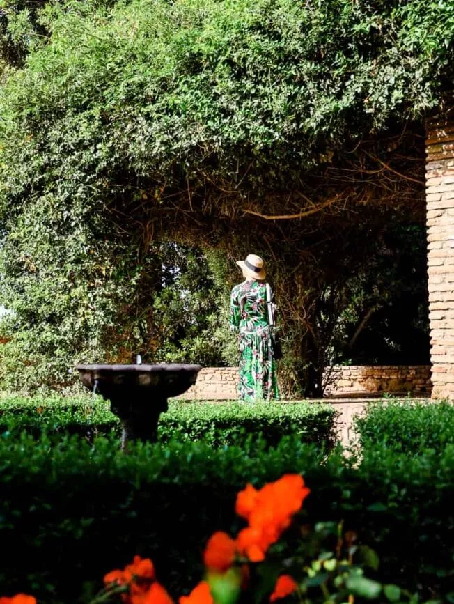 malaga alcazaba innenhof 2