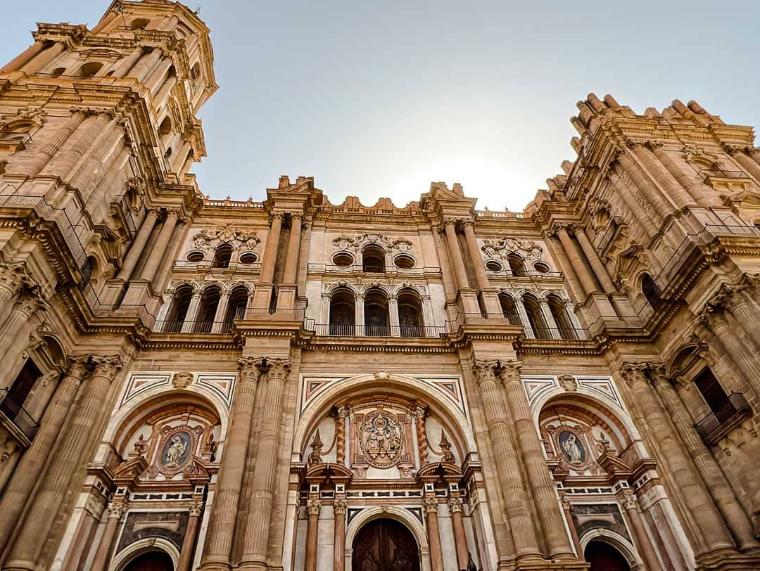 malaga kathedrale aussen