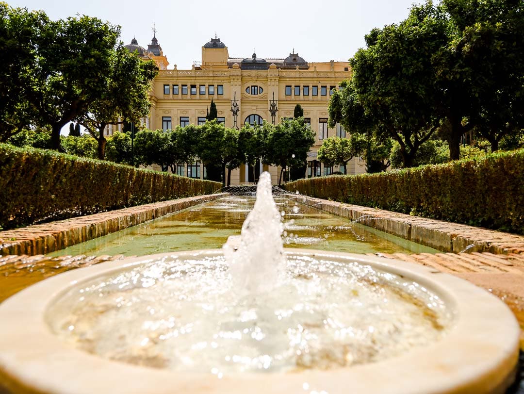 malaga stadt spanien strassen 2