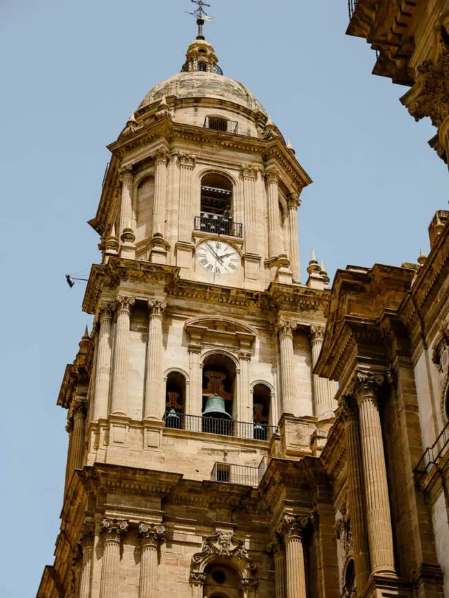 malaga stadt spanien strassen