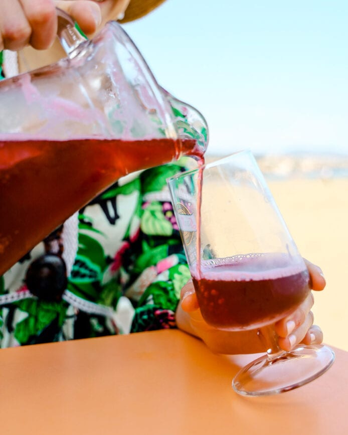 malaga tinto verano am strand
