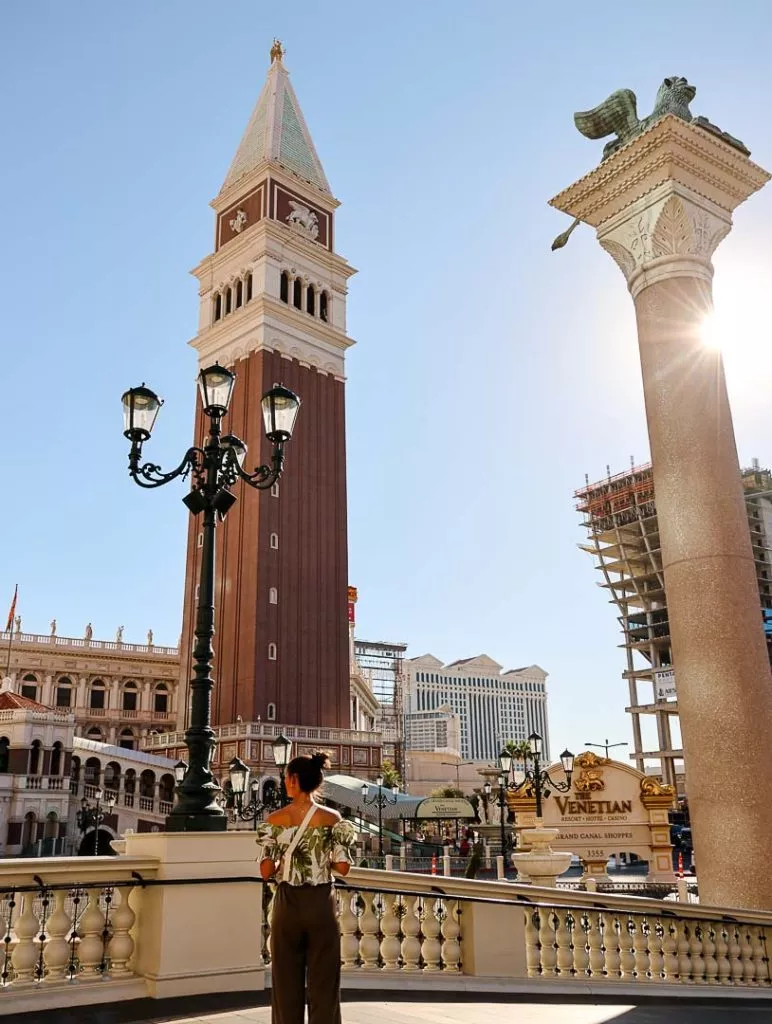 Markusturm beim Venetian Hotel, Las Vegas