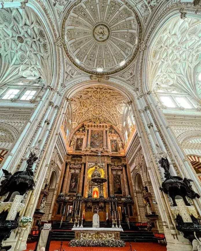 mezquita cordoba altar mezquita cordoba altar
