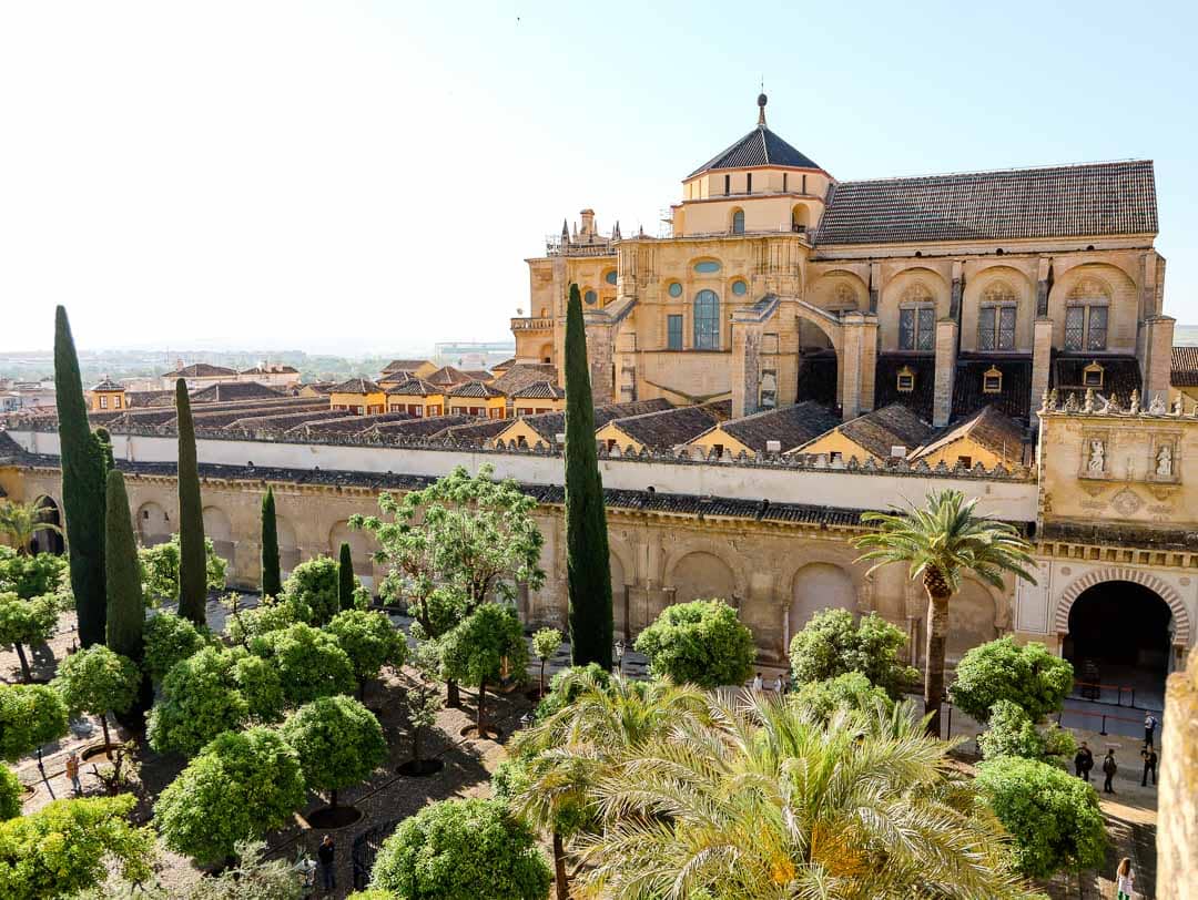 mezquita cordoba ausblick glockenturm