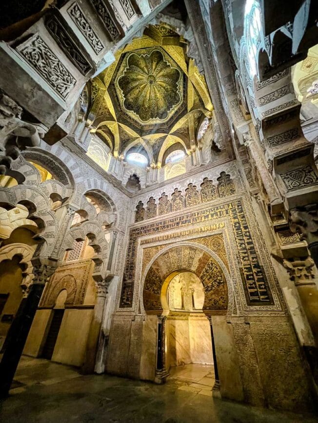 mezquita cordoba maurische verzierungen