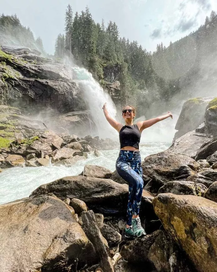 nationalpark hohe tauern krimmler wasserfälle unterer wasserfall